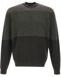 Emporio Armani - Round Neck Sweater - Lyst