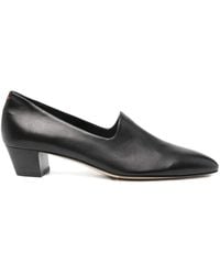 Aeyde - Gabby Block Heel Round Toe Pumps - Lyst