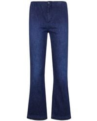 CIGALA'S - "2Y" Denim Cotton Linen Stretch - Lyst