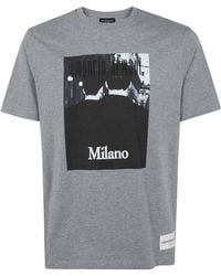 Emporio Armani - T-Shirt Short Sleeve Icon" - Lyst