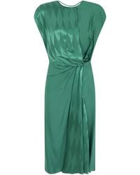 Versace - Cocktail Dress Silk Viscose "Rhombuses" Jacquard - Lyst