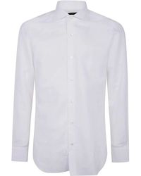 Barba Napoli - Classic Cotton Linen Shirt - Lyst