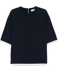 Lanvin - Two-Layer T-Shirt By - Lyst