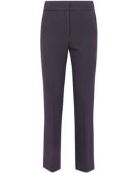 Peserico - Pants Flared Crop Trousers - Lyst