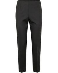 Peserico - Cropped Tailored Trousers - Lyst