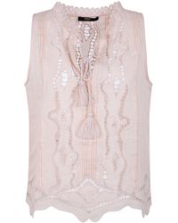 Seventy - Raime Embroidered Top - Lyst