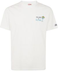 Mc2 Saint Barth - T-Shirt With Embroidery - Lyst