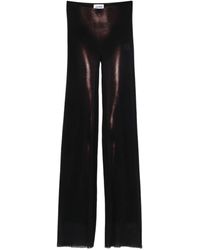 Jean Paul Gaultier - Mesh Straight Trouser Printed "Body Dust" - Lyst