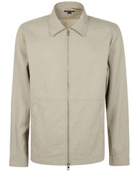 Michael Kors - Long Sleeves Linen Cotton Jacket - Lyst