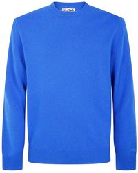 MC2 Saint Barth - "Regent Lambswool" Crew Neck Sweater - Lyst