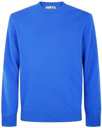 Mc2 Saint Barth - "Regent Lambswool" Crew Neck Sweater - Lyst