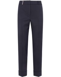 Peserico - Pants Regular Waist "A04753Z.03472 005" - Lyst