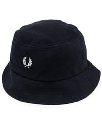 Fred Perry - Bucket Hat - Cotton - Lyst