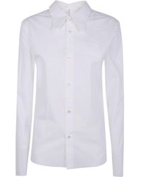 MM6 by Maison Margiela - Long-Sleeved Shirt - Lyst