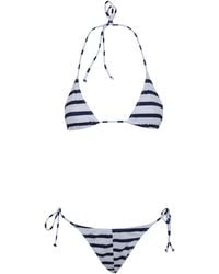 Jean Paul Gaultier - Bikini Set Printed "Asymetric Mariniere" - Lyst