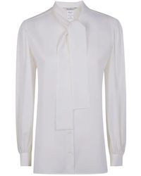 Max Mara - "Melania" Silk Shirt - Lyst