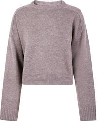 Loulou de Saison - 'Bruzzi' Lds Cropped Sweater - Lyst