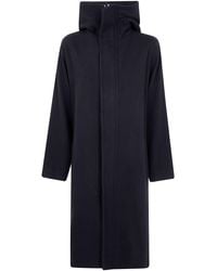 Y's Yohji Yamamoto - "Vintage Flannel" Hoodie Coat - Lyst