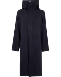 Y's Yohji Yamamoto - "Vintage Flannel" Hoodie Coat - Lyst