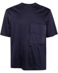 Laminar - Contrast Pockets T-Shirt - Lyst