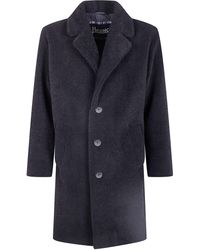 Herno - Mohair Wool Singlebreast Coat - Lyst