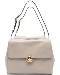Furla - Domus" Calf Leather Medium Shoulder Bag 32 - Lyst