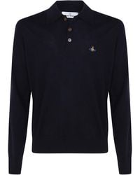 Vivienne Westwood - Long-Sleeve Polo "Mark" - Lyst