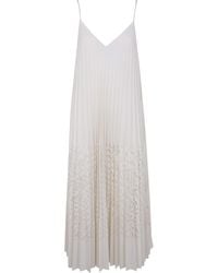 Aviu - Laser Plisse Midi Dress - Lyst