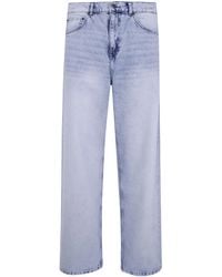 Les Deux - Jeans Straight Leg "Roi Bleached Denim" - Lyst