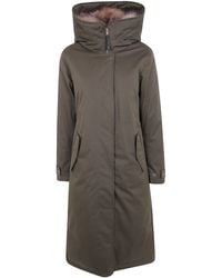 Woolrich - Faux Fur Coat "Best Cotton Faux Fur Parka" - Lyst