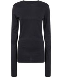 RICK OWENS MONCLER - "Girder" Long Sleeves T-Shirt - Lyst