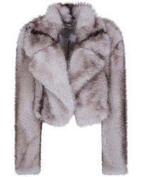 Max Mara - Coat Eco Fur "Quantum" - Lyst
