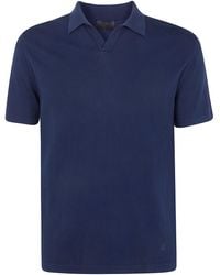 Dondup - Crepe Cotton F.14 Regular Fit Polo Shirt - Lyst