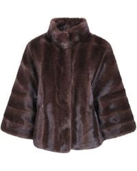 VALENTINI 1972 - Cape Eco Fur Cape - Lyst