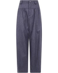 Chloé - Wide-Leg Trousers Barrel - Lyst