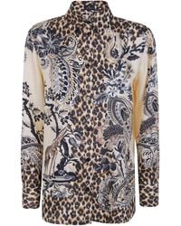 Etro - Shirt Silk "Fancy" - Lyst