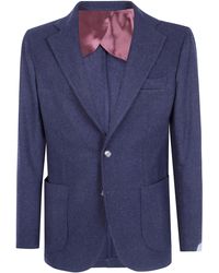 Barba Napoli - Jacket Single Breasted "Bactive" - Lyst