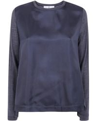 Whyci - T-Shirt Round Neck "Wh0040" - Lyst
