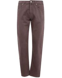 Incotex - Fit Regular Long Leg 19Cm Bottom Jeans - Lyst