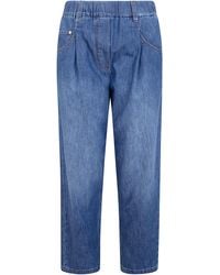 Brunello Cucinelli - Denim Cotton Jeans - Lyst