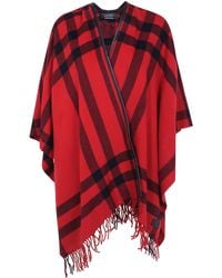 Ralph Lauren - Poncho Fringes "Ruana" - Lyst