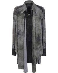 Ziggy Chen - Shirt Long Sleeve "Drape Long Shirt" - Lyst