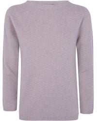 Fabiana Filippi - Sweater Boatneck "Lurex Platinum" - Lyst