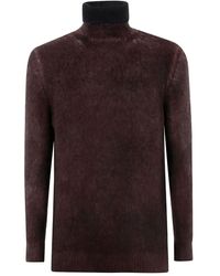 Avant Toi - Pullover Collo Alto - Lyst