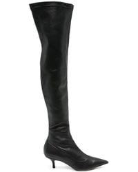 P.A.R.O.S.H. - P. A.R. O.S. H. Eco Leather Stretch Boot - Lyst