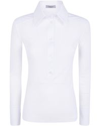 D.exterior - D. Exterior Shirt Tulle Popeline "63802 1Bian" - Lyst