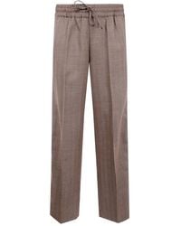 Drole de Monsieur - "Le Pantalon Chevron" Trousers - Lyst