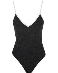 Mc2 Saint Barth - Crinkle One Piece With Back - Lyst