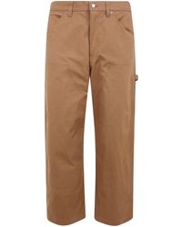 Comme des Garçons - Wide-Leg Trousers "Boxy Wide Leg Cotton Trouse - Lyst