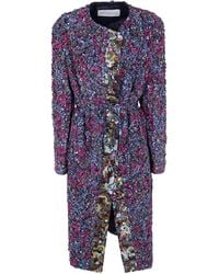 Dries Van Noten - Coat Print Embroidery "Rivkam" - Lyst